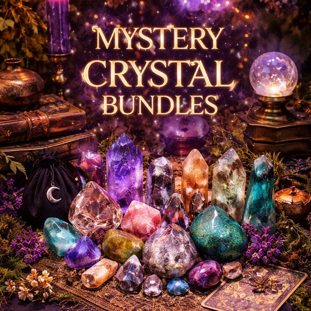 Mystery Crystal Bundles - Multicolor Polished & Pointed Stones